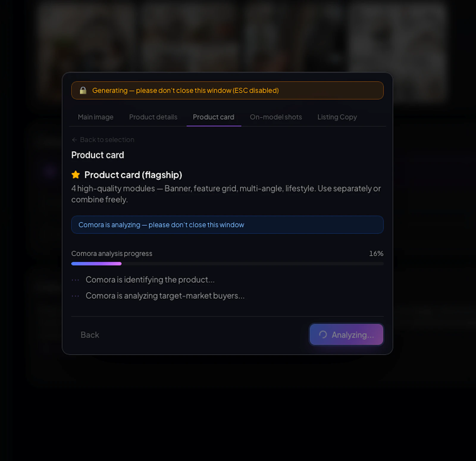 Comora.AI screenshot 2