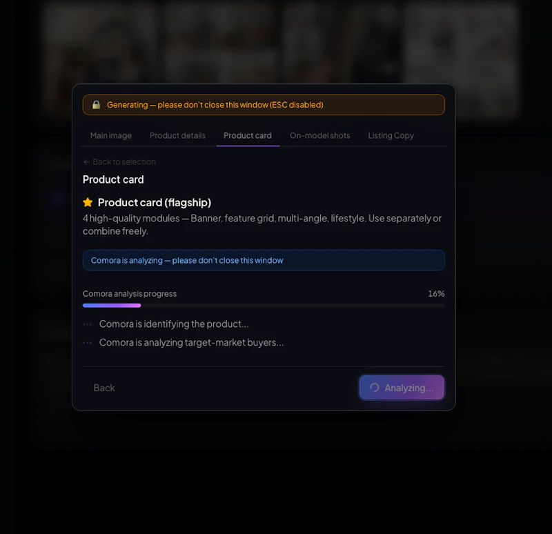 Comora.AI screenshot 2