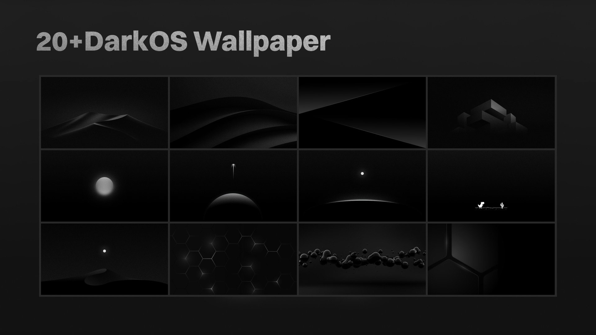 Media Pek ikon Darkos - Mod yang benar -benar gelap pada Mac dan iPhone anda 7