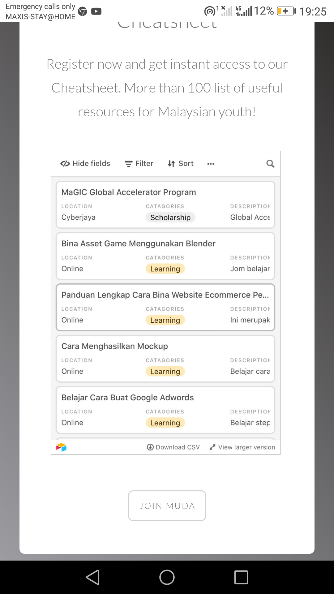 MUDA: For Malaysian Youths! gallery image