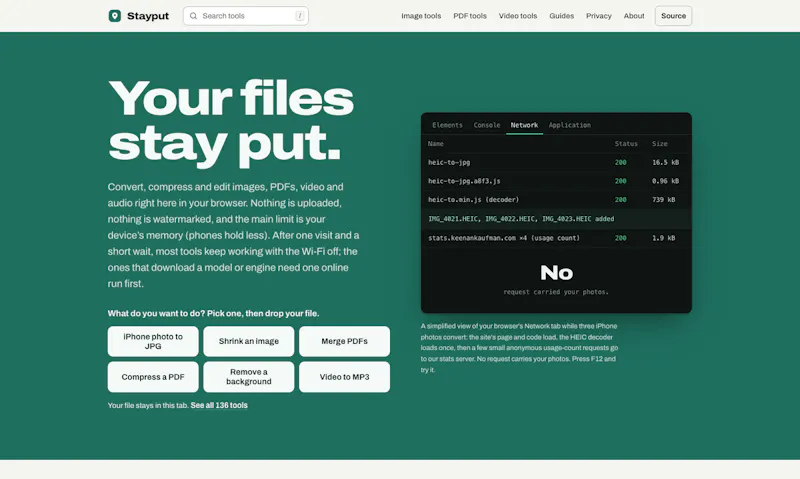 Stayput screenshot 1