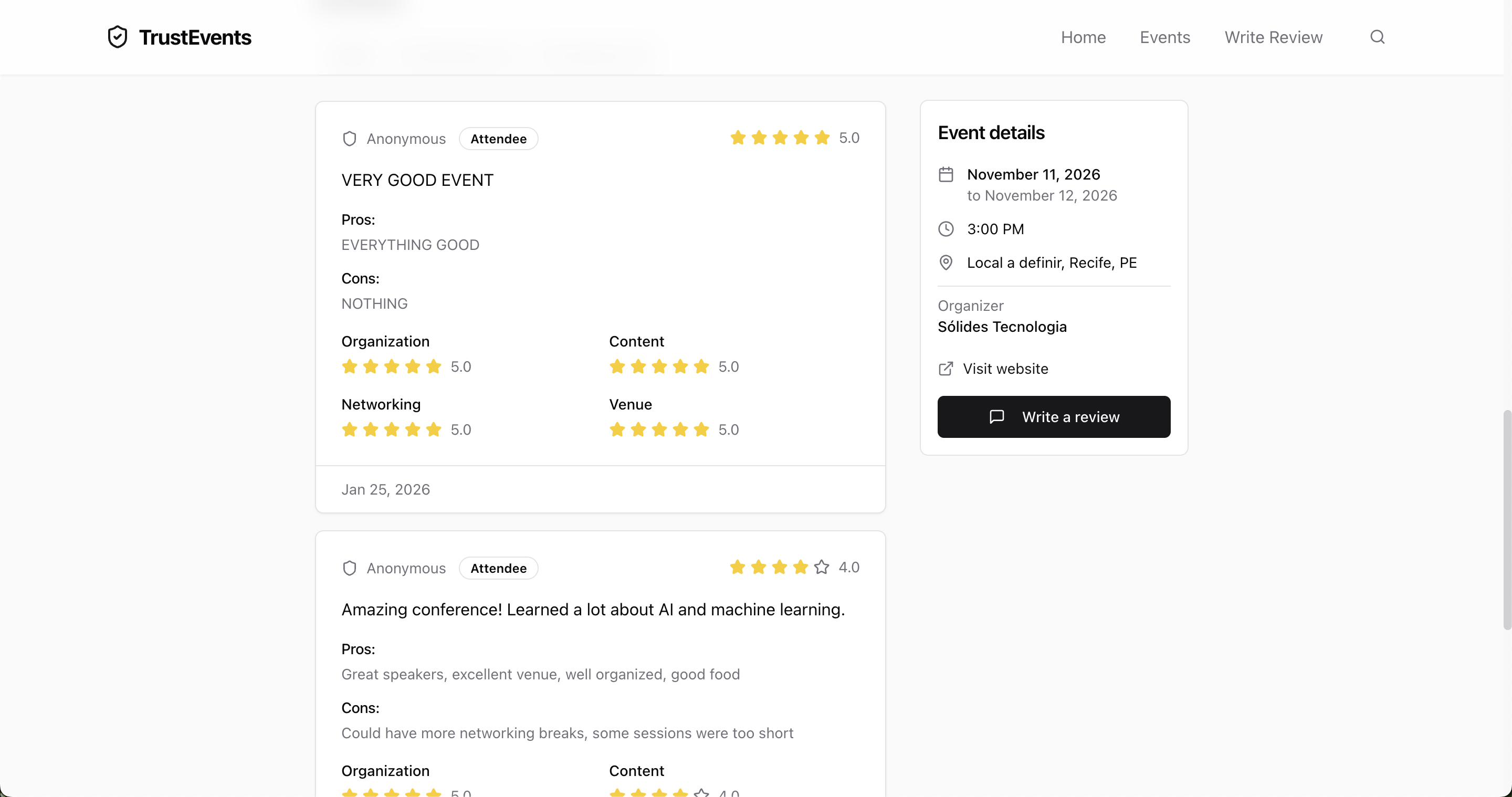 TrustEvents gallery image