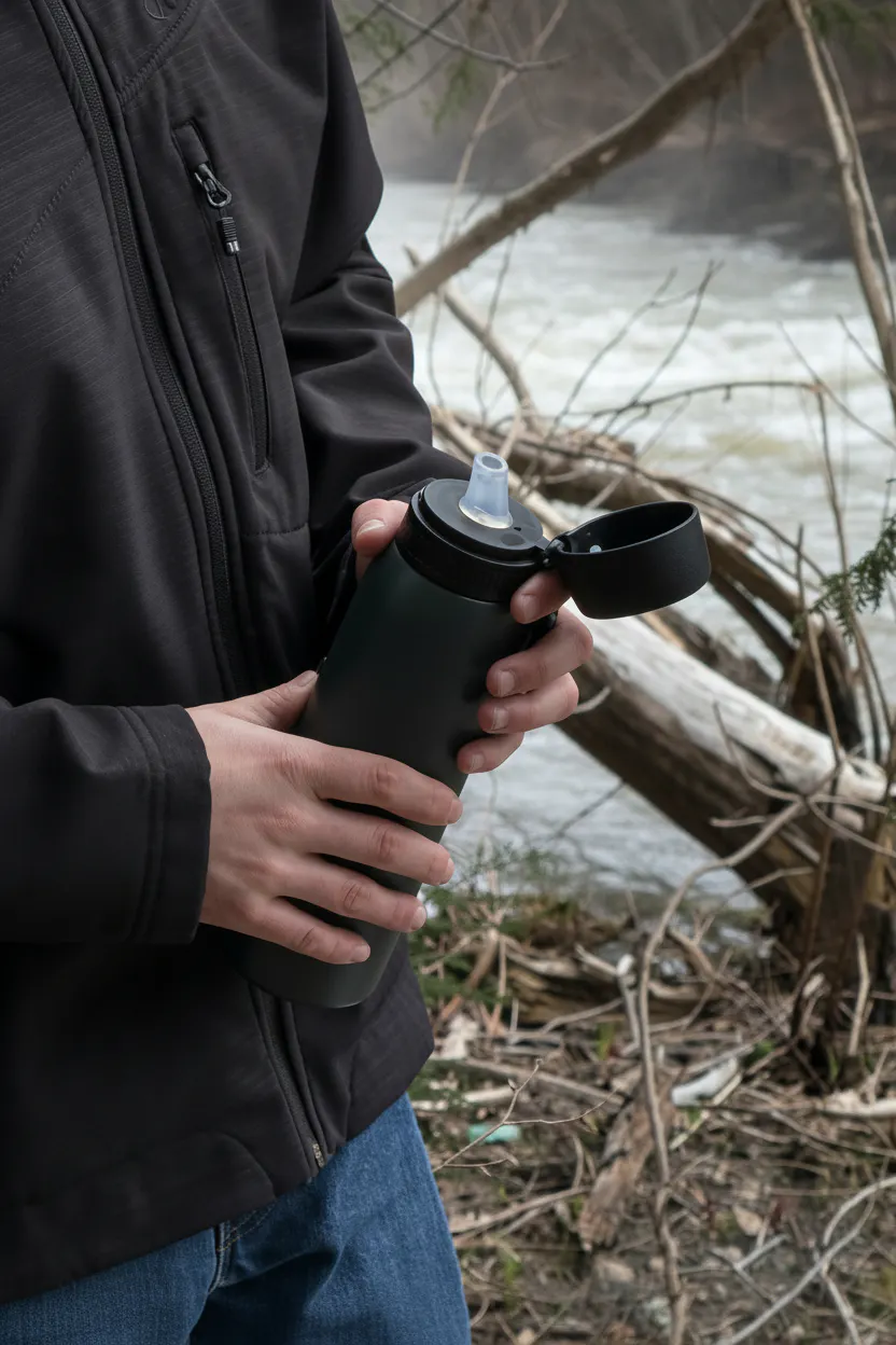 The NOMAD SafeSip Purifier Bottle gallery image