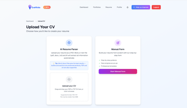 Craftfolio.app gallery image