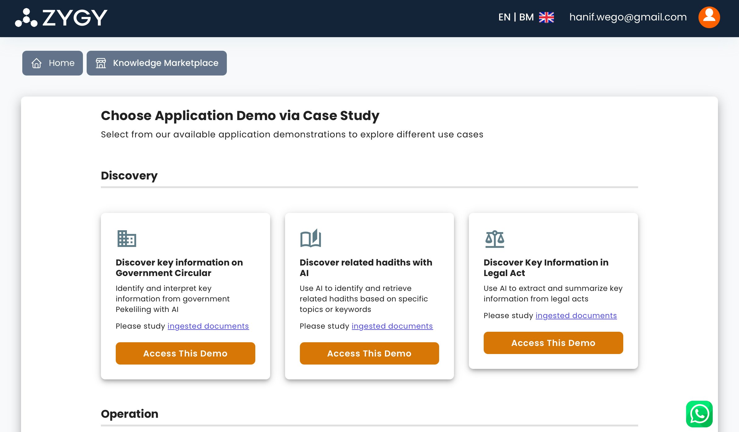 Zygy.com - Ingest Files with AI! gallery image