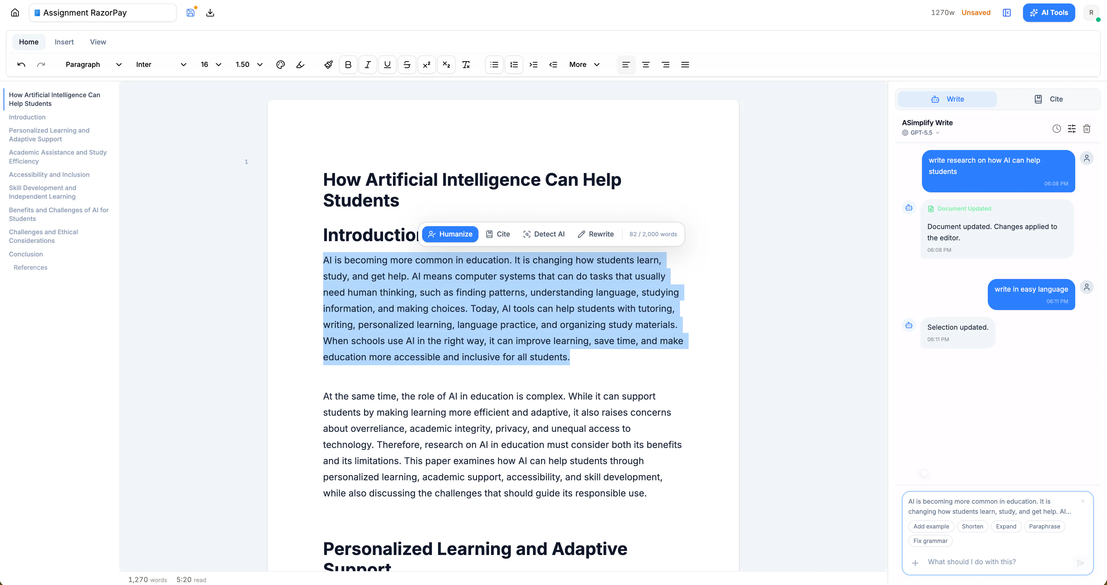 Assignments Simplify gallery image