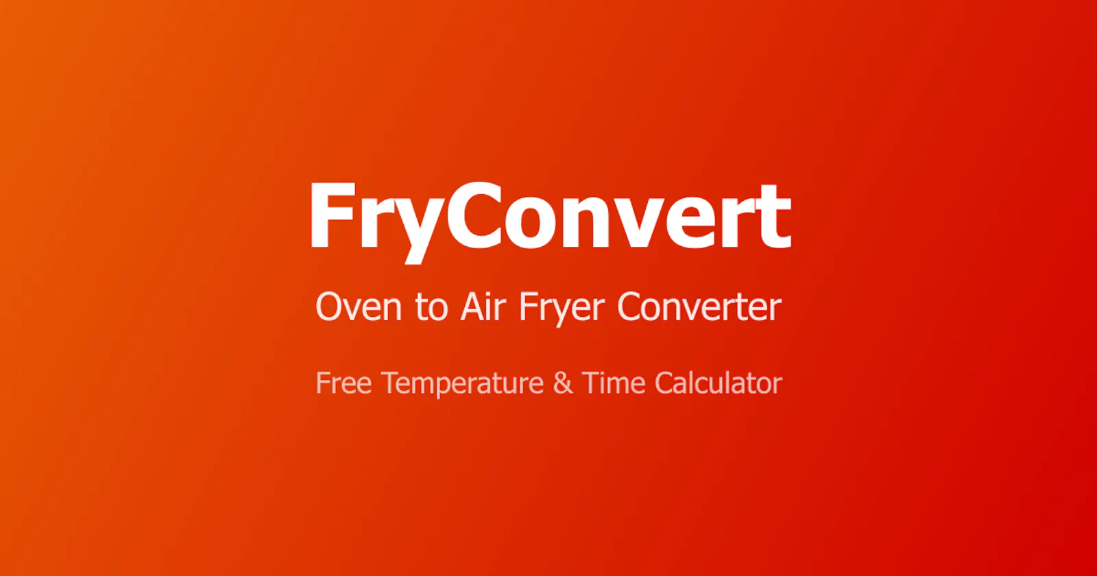 FryConvert screenshot 1