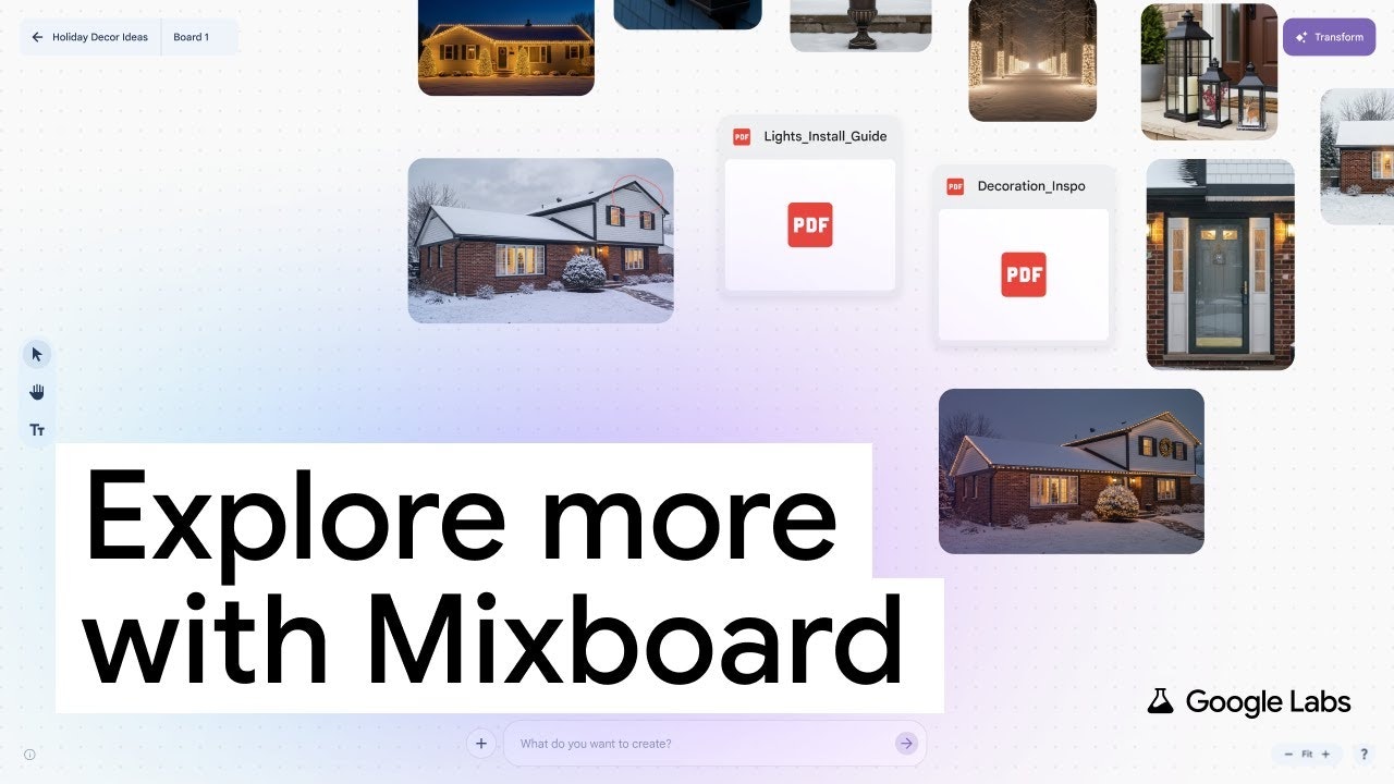 Google Mixboard 2.0 gallery image