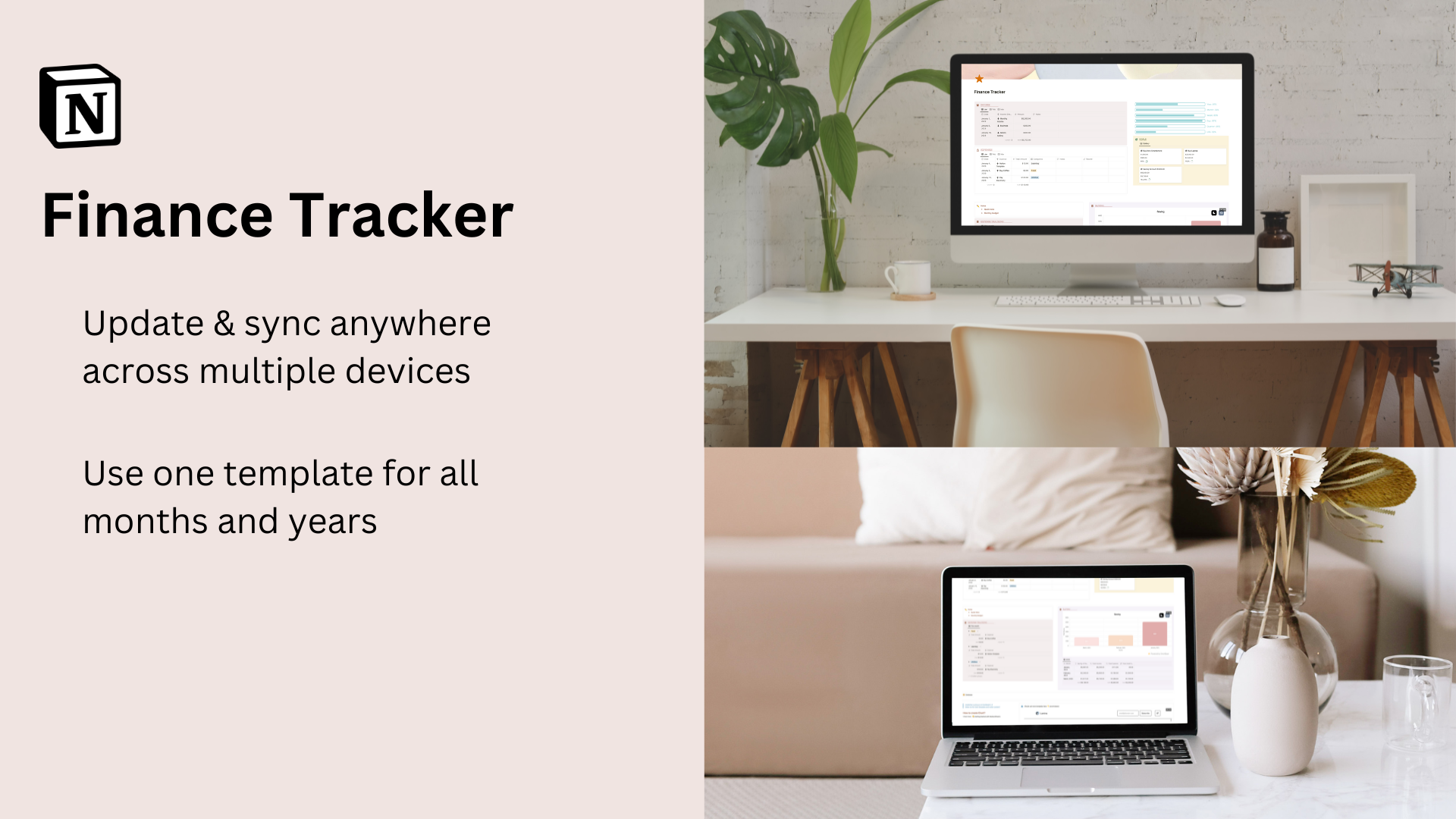 Mídia 4 de Notion Ultimate Finance Tracker 1.0