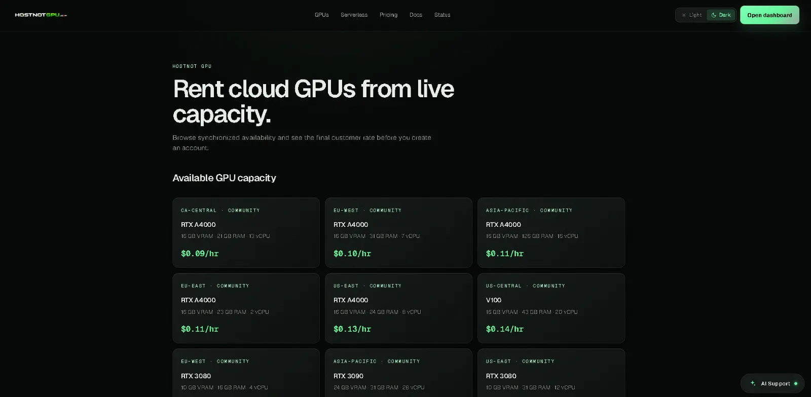 Hostnot GPU gallery image