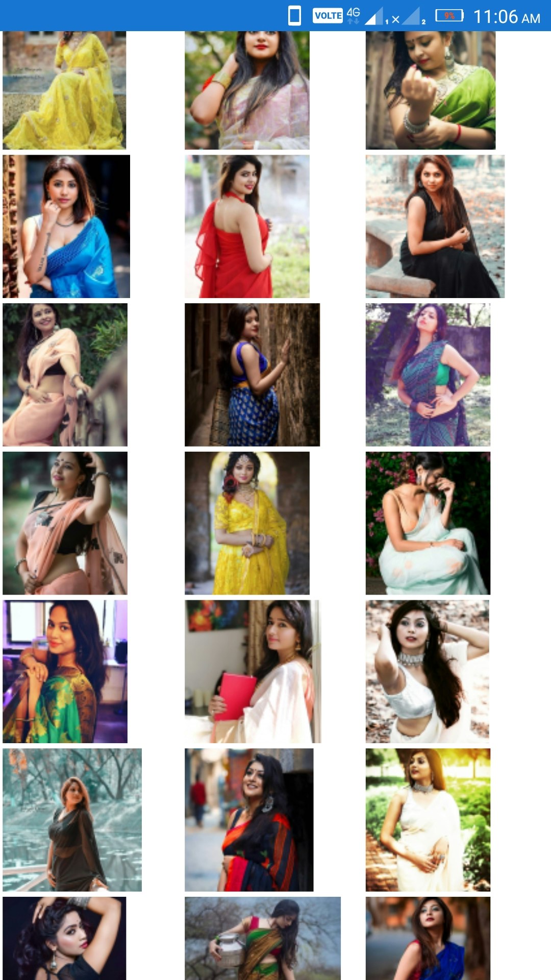 Hot Saree Model Wallpapers gallery image