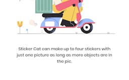 Sticker Cat media 3