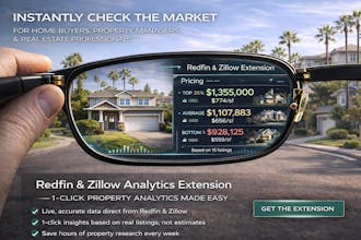 Redfin & Zillow Analytics Extension gallery image