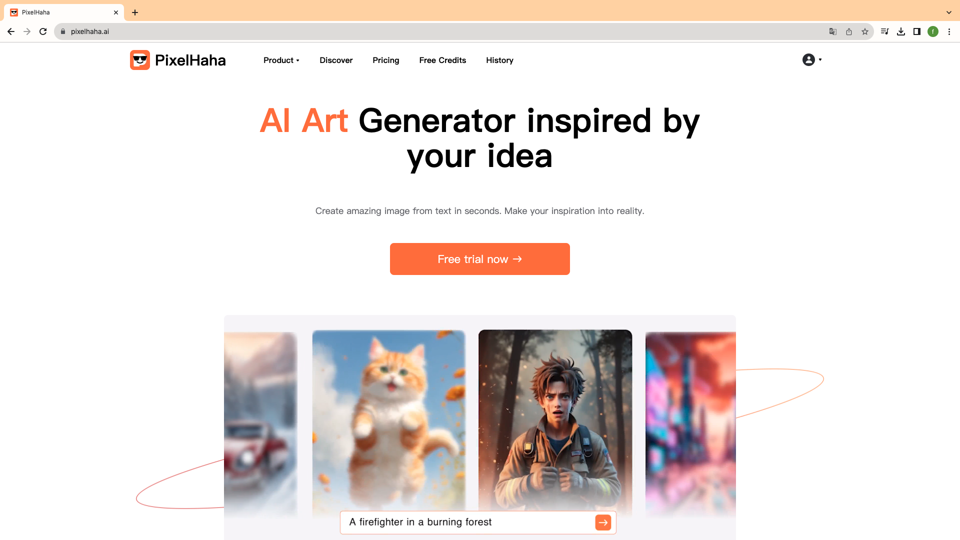 Pixelhaha - AI Art Generator ispirato alla tua idea media 2
