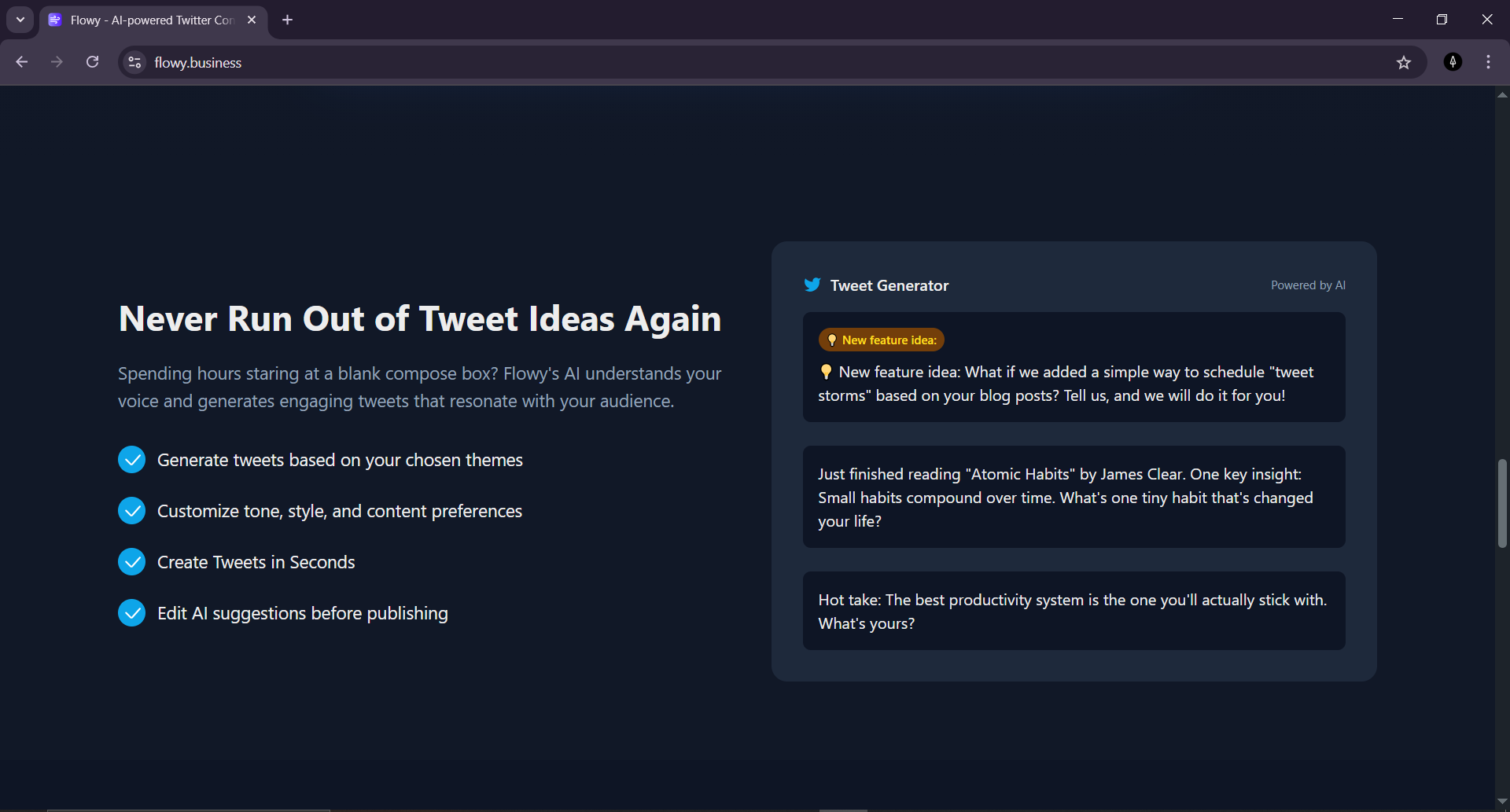 Fluido - Tweet Builder & Scheduler media 3