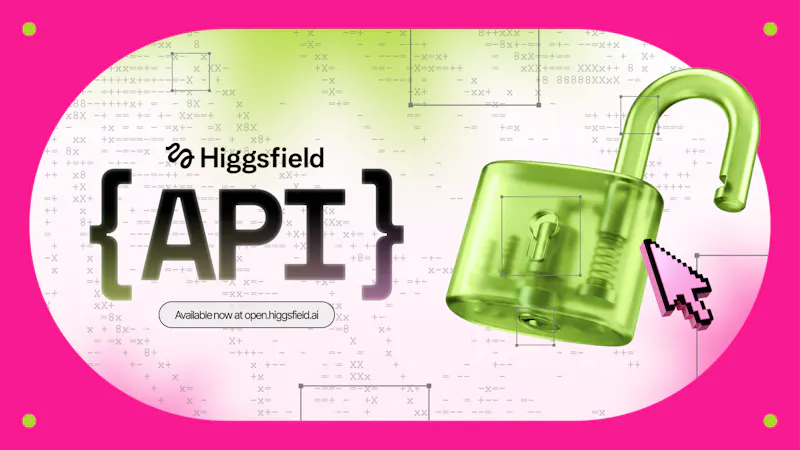 Higgsfield API screenshot 1