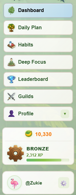 Habit Jungle - Screenshot 3 showing product features and functionality