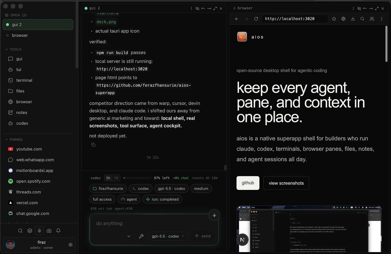 AIOS Superapp screenshot 1