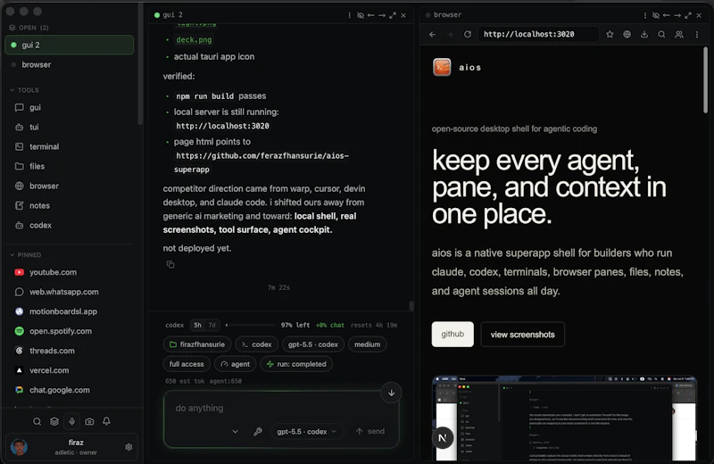 AIOS Superapp screenshot 1