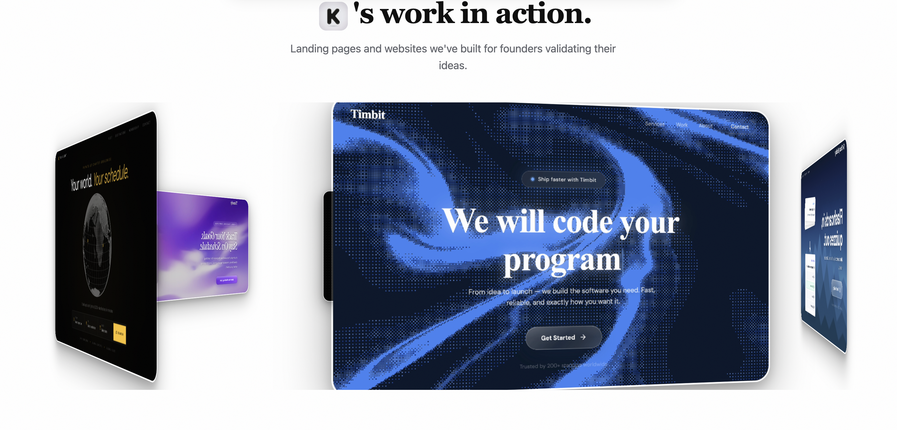 Keened - Screenshot 2 showing product features and functionality