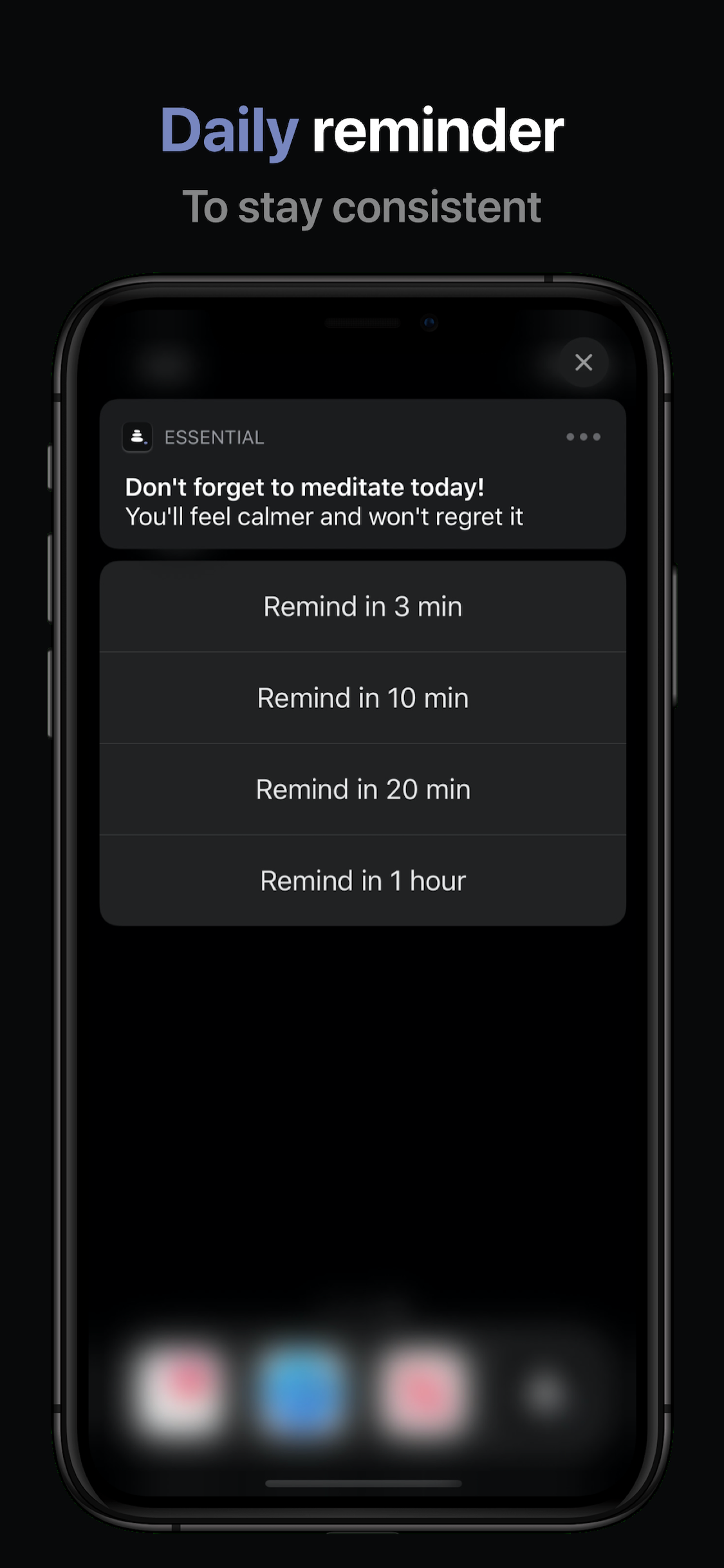 essential a beautiful minimal distraction free meditation app product hunt product hunt