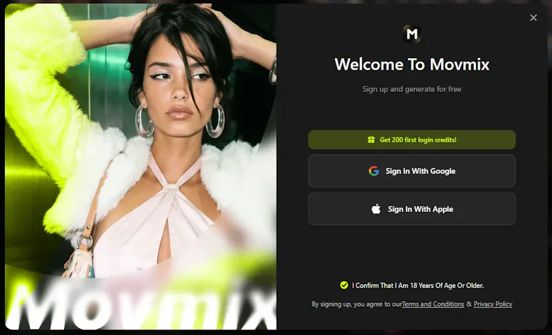 Movmix AI screenshot 2