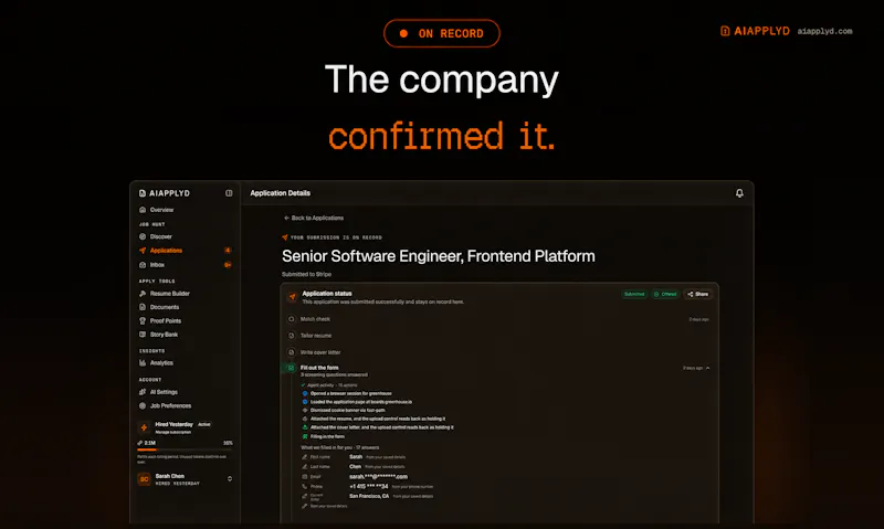 AI Applyd screenshot 4