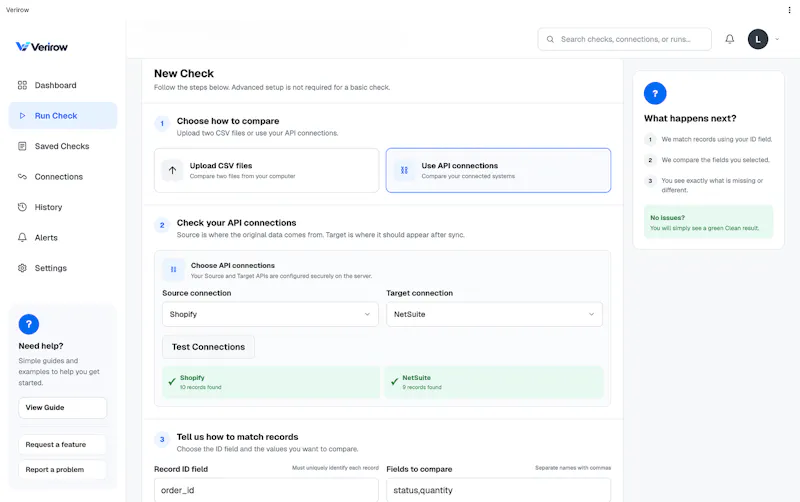 Verirow screenshot 4