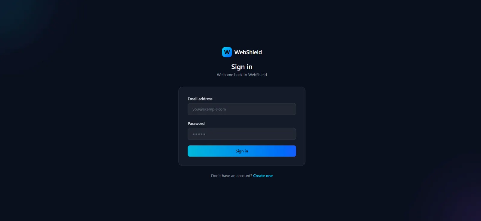 WebShield gallery image