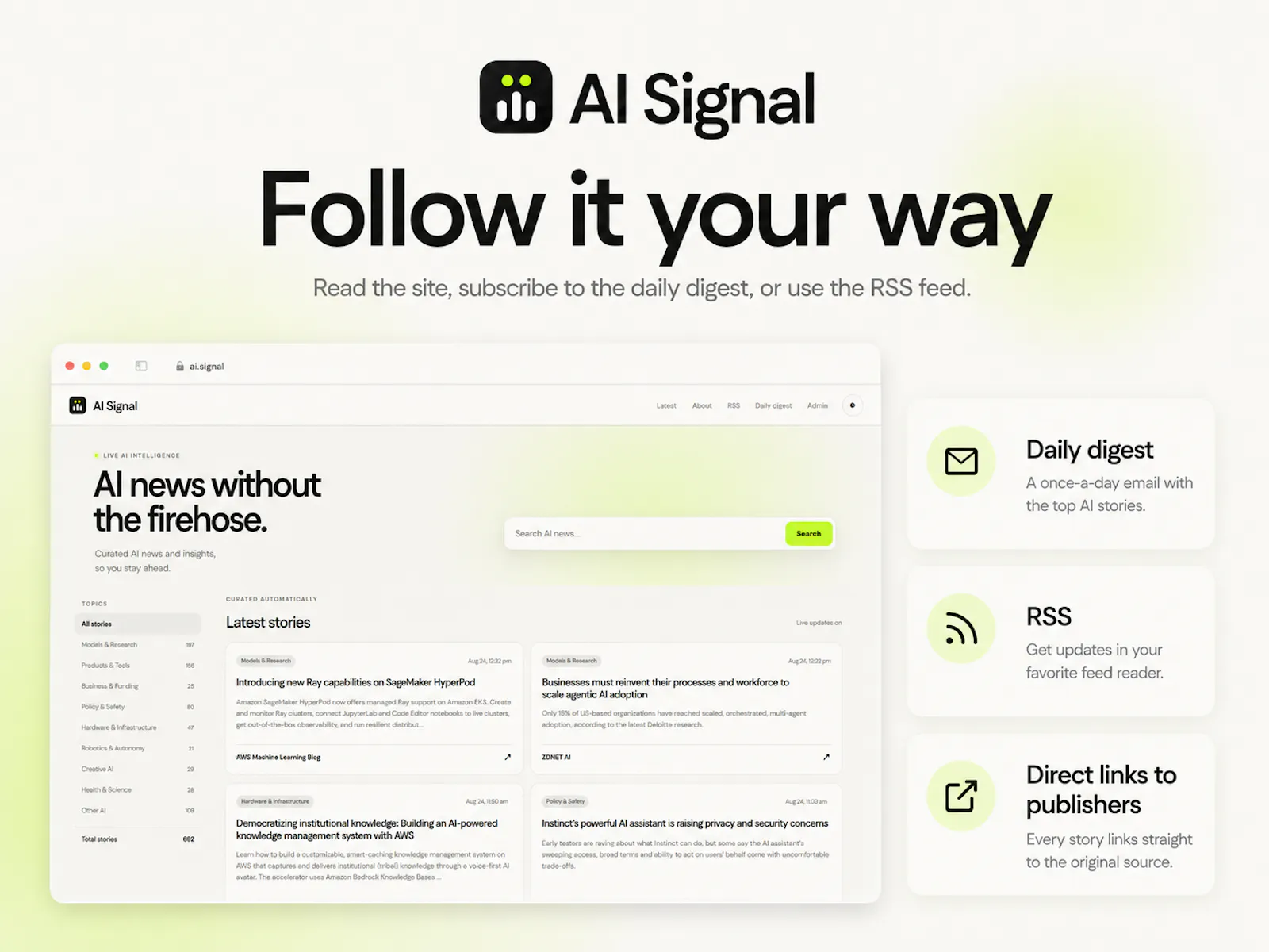 AI Signal screenshot 4
