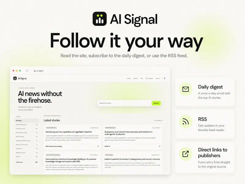 AI Signal screenshot 4