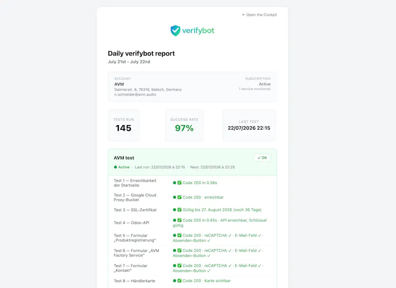 VerifyBot screenshot 3