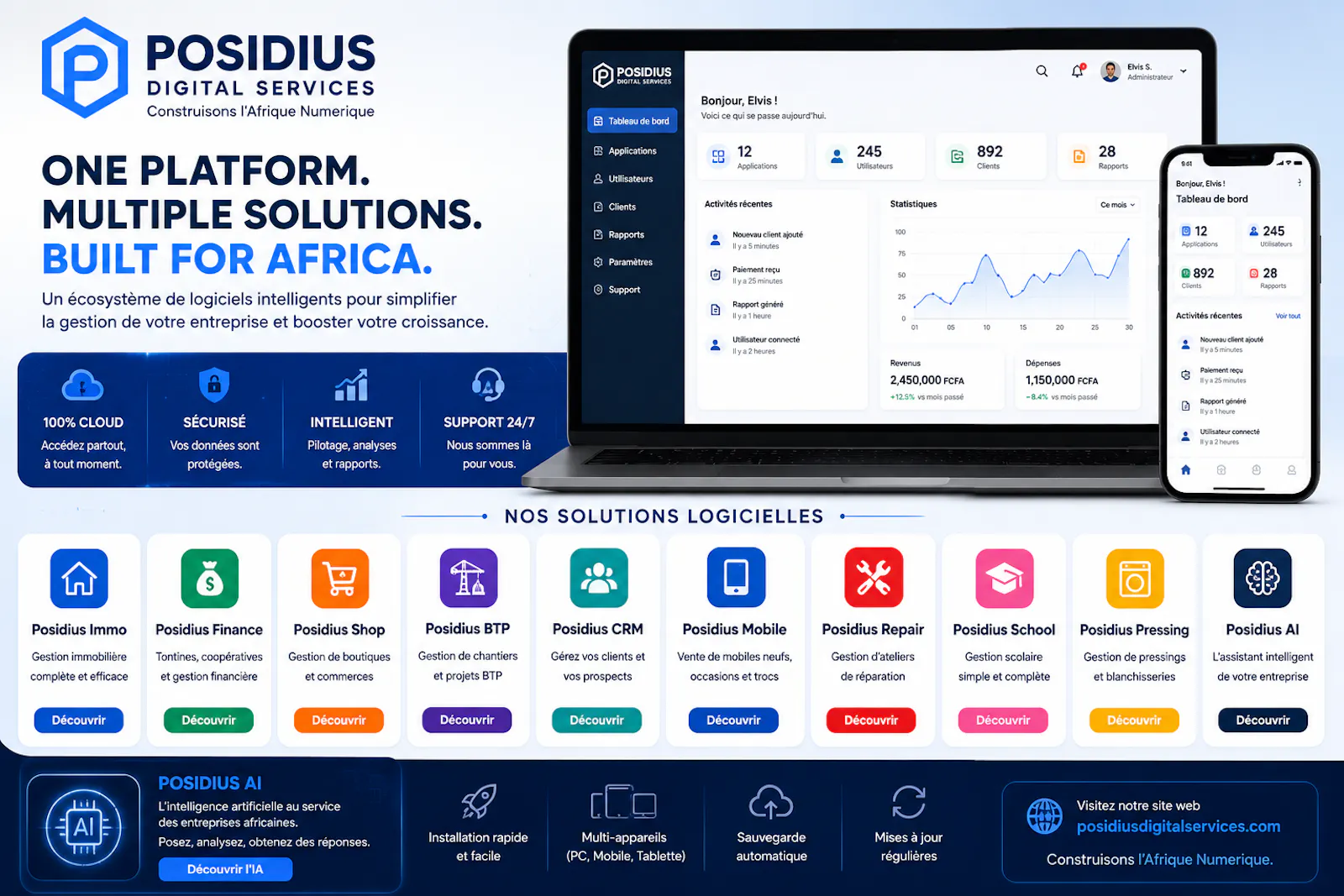 Posidius Digital Services screenshot 1