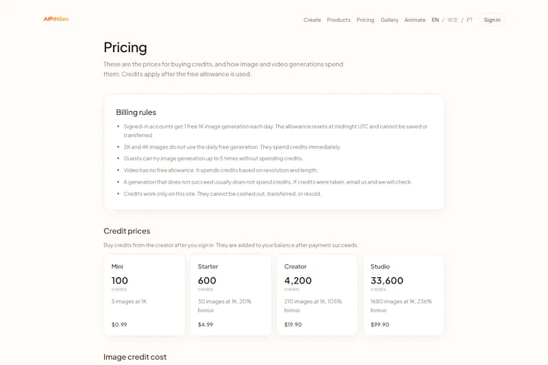 AIPetGen screenshot 3