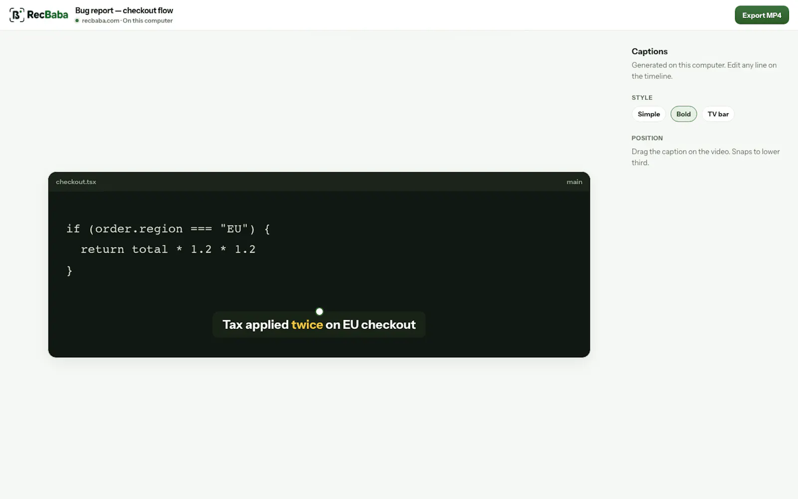 RecBaba screenshot 5