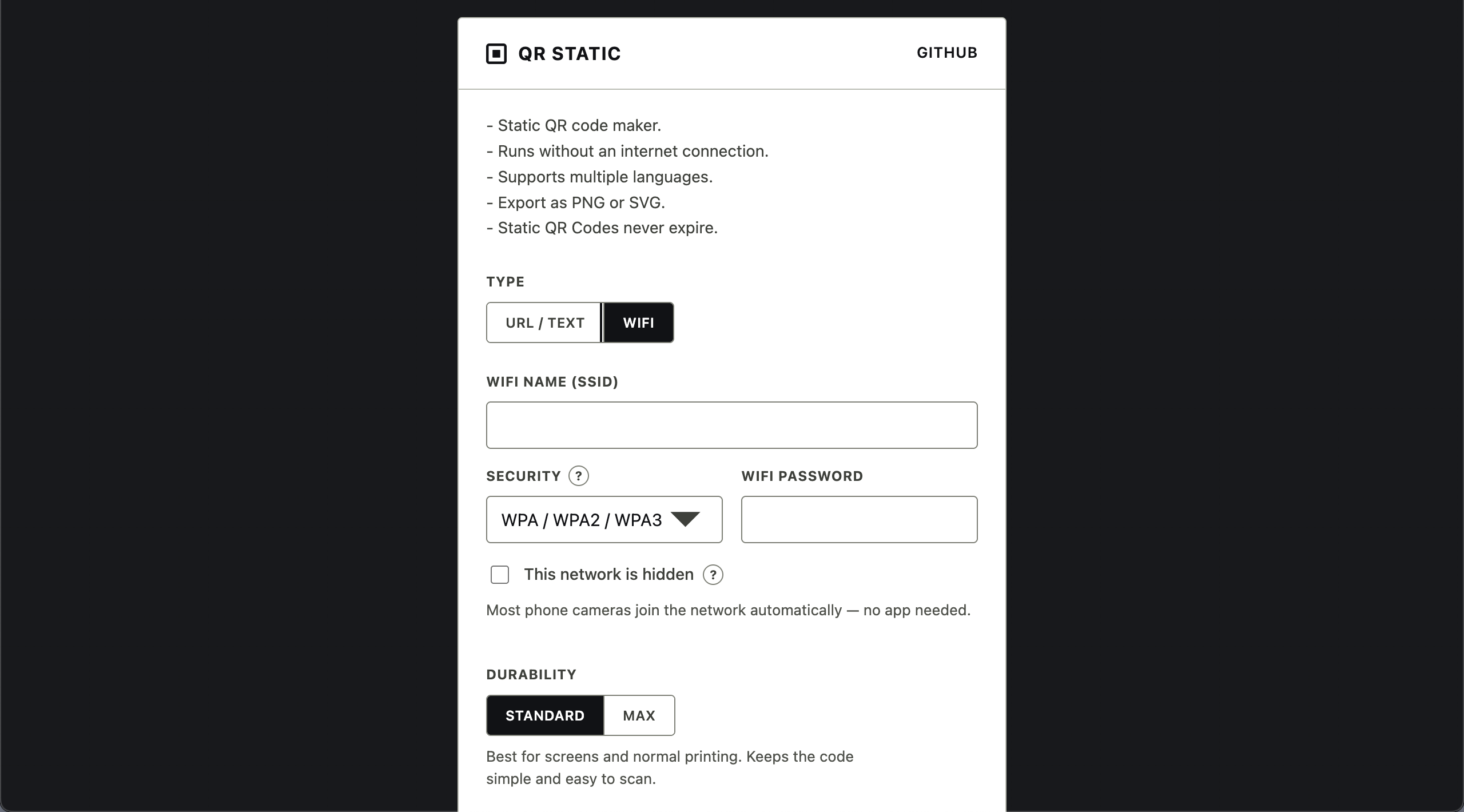 QR Static gallery image