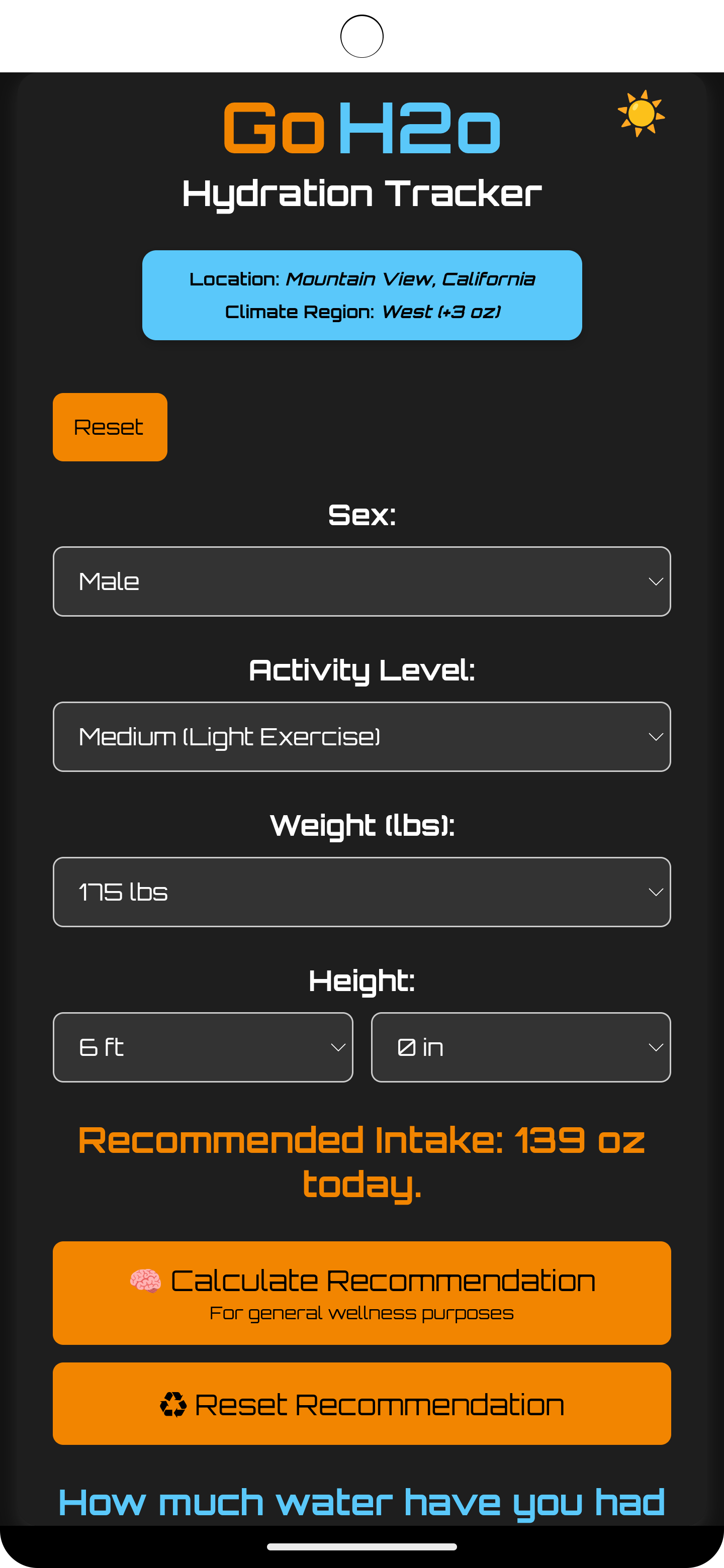GoH2o – Hydration Tracker media 13