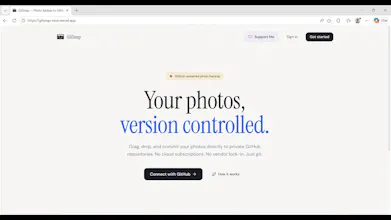 GitSnap — Photo Backup to GitHub, free. gallery image