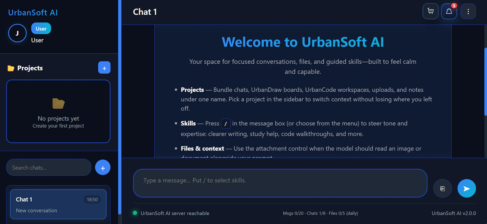 Urbansoft Ai screenshot 2