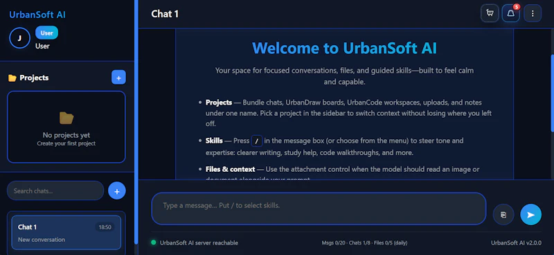 Urbansoft Ai screenshot 2