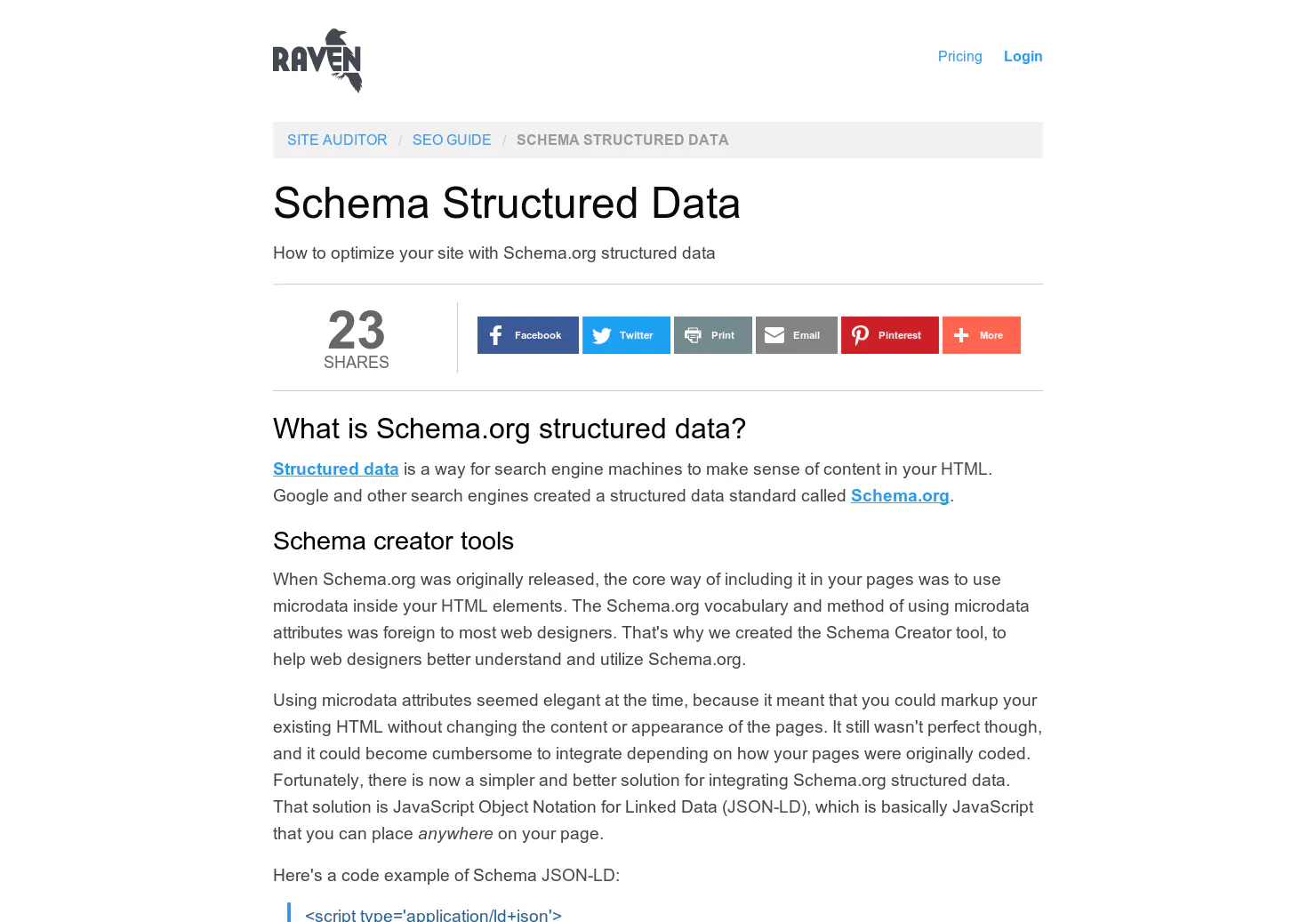 Schema Creator