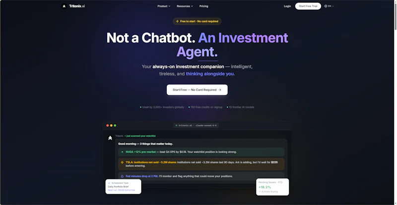 Tritonix.ai screenshot 1