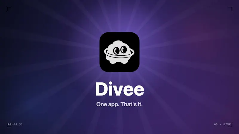Divee screenshot 1 (video preview)