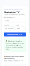 CA to TX Tax Calculator (MVP) gallery image