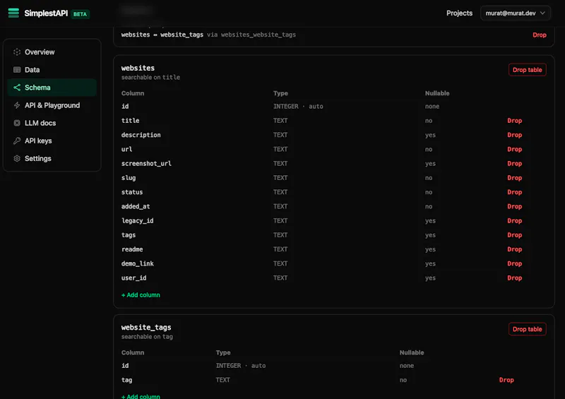 SimplestAPI screenshot 4