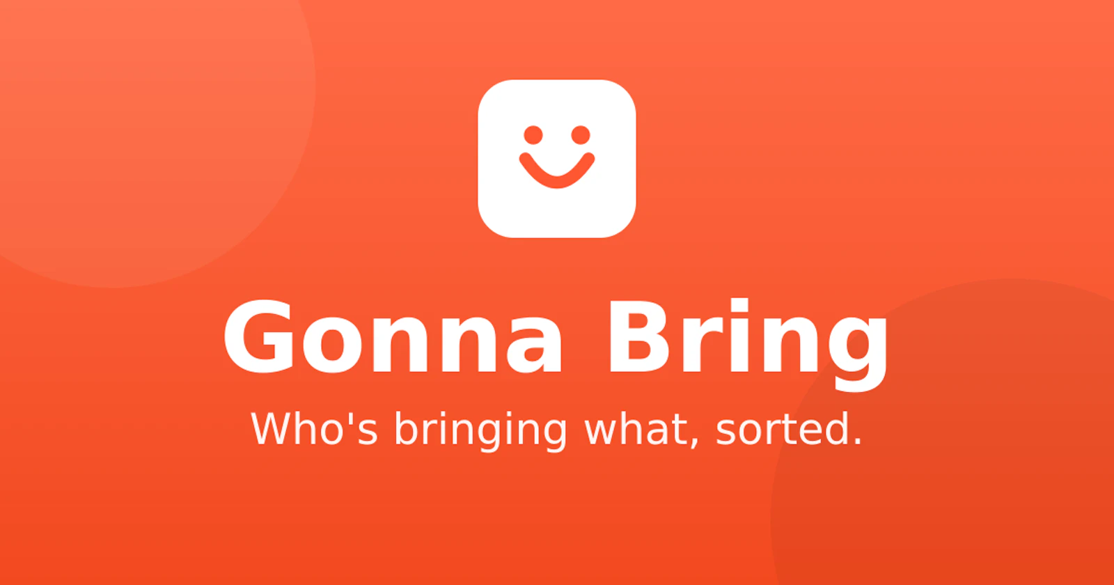 GonnaBring screenshot 1