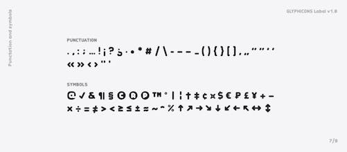 GLYPHICONS Label gallery image