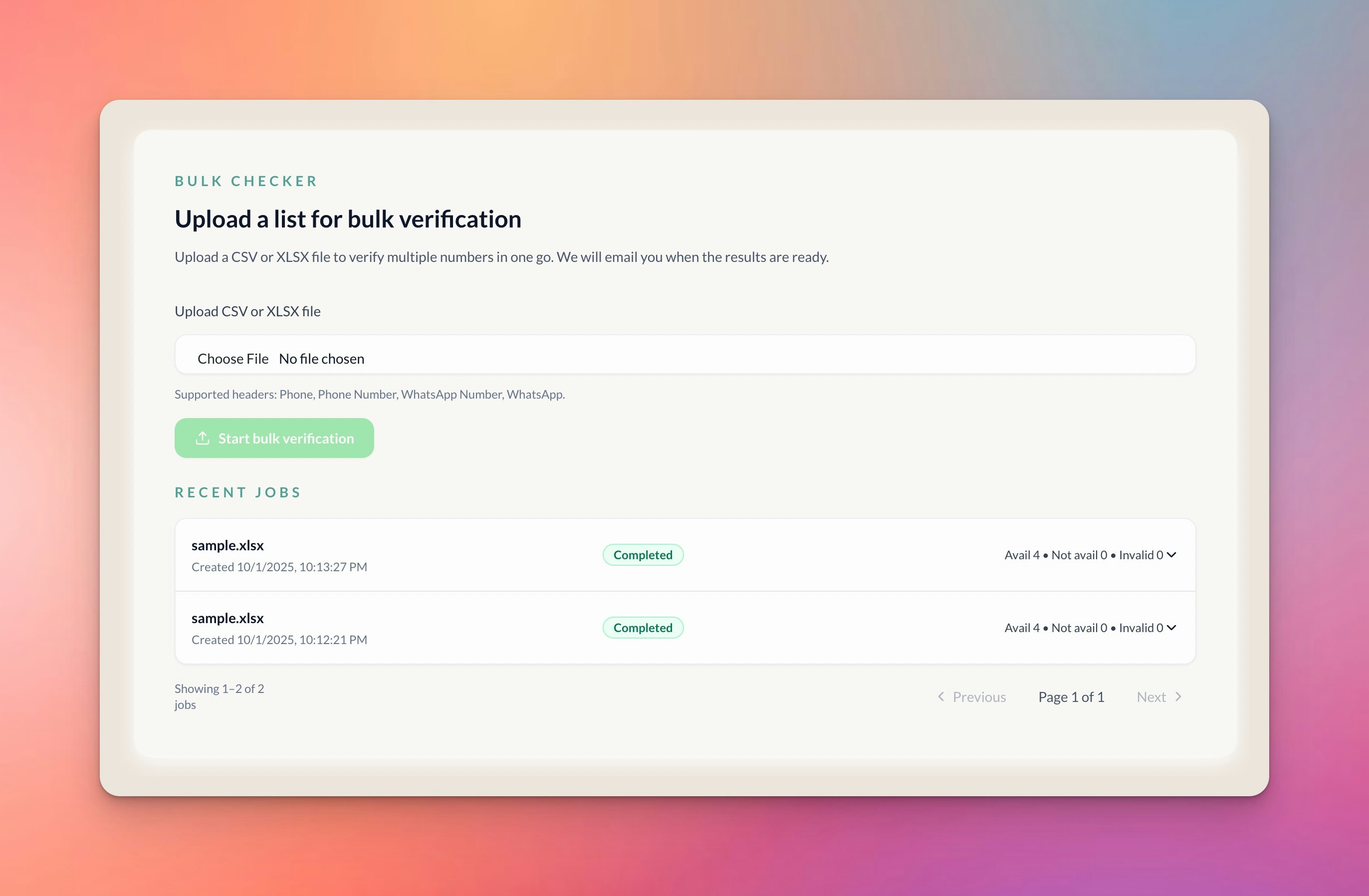 Média Wacheck - vérificateur de téléphone WhatsApp - Vérifiez instantanément les numéros de téléphone de WhatsApp 3