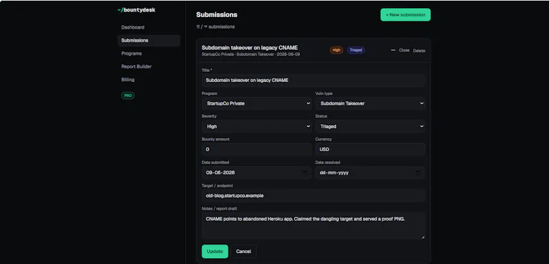 BountyDesk screenshot 9