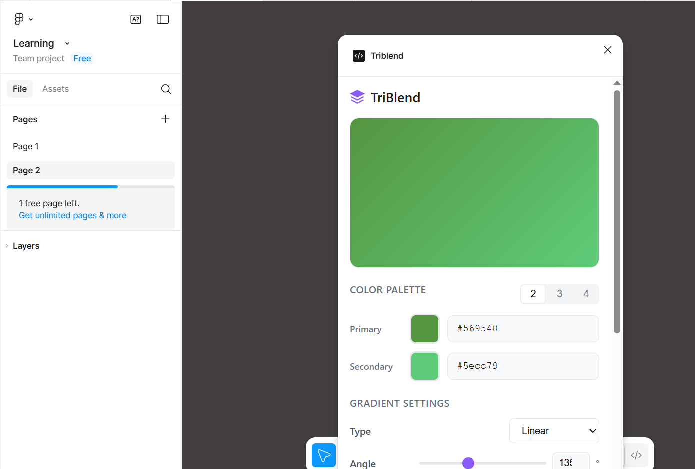 Triblend - Main product screenshot demonstrating key features and user interface